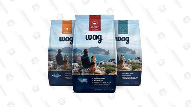Wag Dry Dog Food Trial-Size Bag Multipack | $23 | Amazon | Clip the 40% coupon
